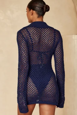 Newport Dress - Midnight Crochet