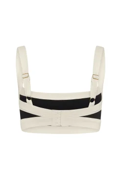 Outpost Bra - Black/Ivory