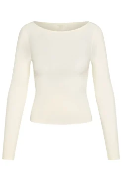 Paddington Long Sleeve - Ivory Lightweight Rib