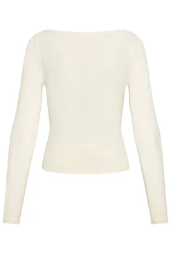 Paddington Long Sleeve - Ivory Lightweight Rib