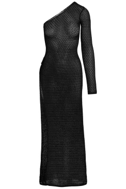 Palermo Dress - Black Lace Crochet