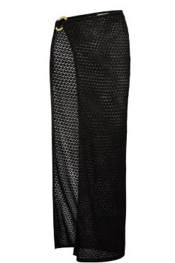 Palermo Skirt - Black Lace Crochet