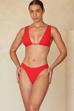 Palm Springs Top - Chili Pepper Crinkle