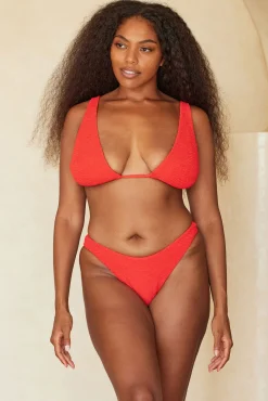 Palm Springs Top - Chili Pepper Crinkle