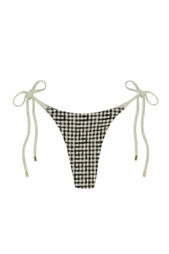 Palma Bottom - Black Gingham