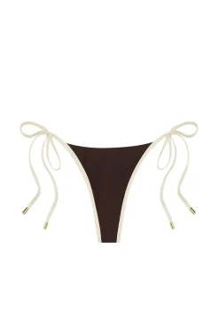 Palma Thong - Espresso/Ivory