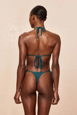 Palma Thong - Evergreen Crinkle