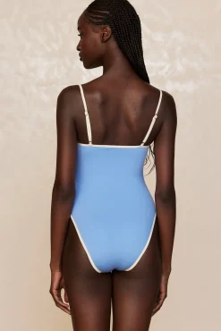 Ravello One Piece - Azure/Ivory