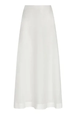 San Diego Skirt - White Linen