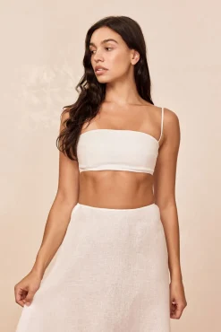 San Diego Top - White Linen