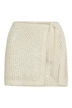 Santa Marta Sarong - Ivory Petit Crochet