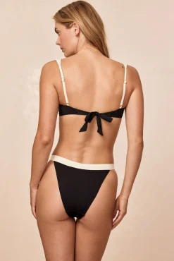 Santorini Bottom - Black/Ivory