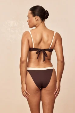 Santorini Bottom - Espresso/Ivory