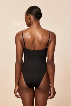 Sausalito One Piece - Black/Ivory