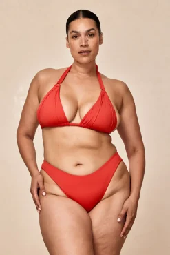 Seychelles Bottom - Chili Pepper (Modest Coverage)