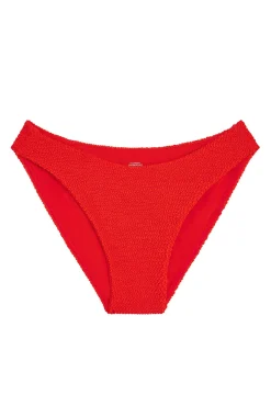 Seychelles Bottom - Chili Pepper Crinkle (Modest Coverage)