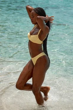 Seychelles Bottom - Honey Crinkle (Modest Coverage)