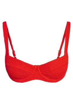 Sorrento Top - Chili Pepper Crinkle