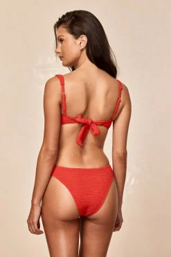 Sorrento Top - Chili Pepper Crinkle