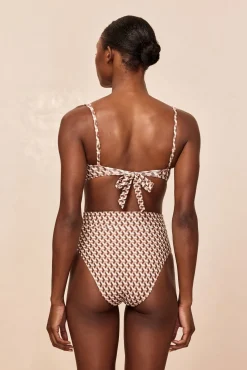 Sorrento Top - Husk Geo