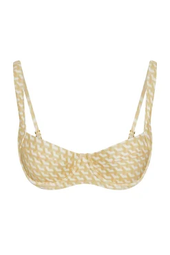 Sorrento Top - Ivory Geo