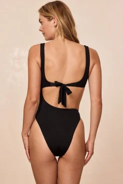 St. Barth's One Piece - Black