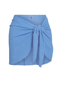 St. Barth's Skirt - Azure Crinkle