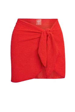 St. Barth's Skirt - Chili Pepper Crinkle