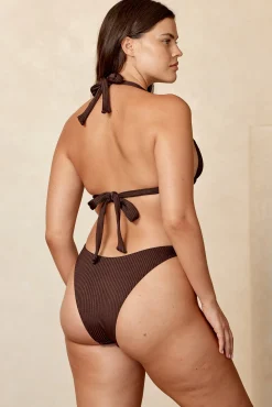 Tamarama Bottom - Espresso Wide Rib