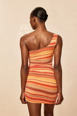 Taormina Dress - Sardinia Stripe