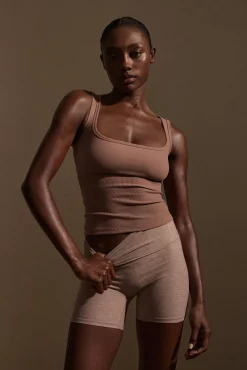 Tash Tank - Mauve Thin Rib