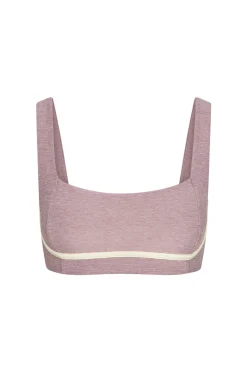 Zion Bra - Heather Mauve/Ivory