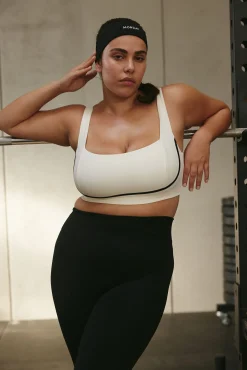 Zion Bra - Ivory/Black