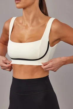 Zion Bra - Ivory/Black