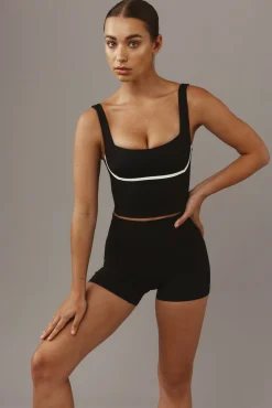 Zion Tank - Black/Ivory