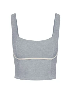 Zion Tank - Heather Grey/Ivory
