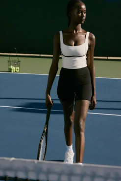 Zion Tank - Ivory/Black